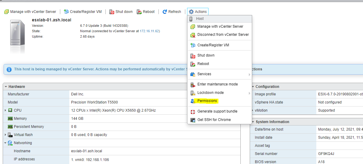 esxi add local user administrator