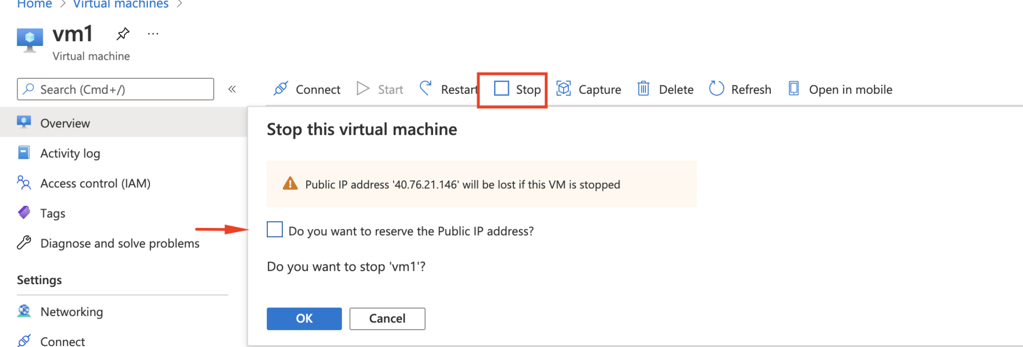 azure take snapshot of vm