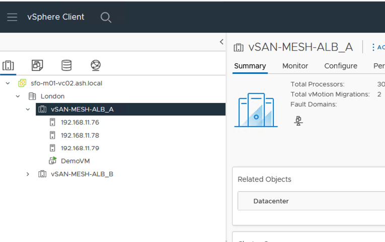 Part 10 – vSAN HCI Mesh Compute Clusters